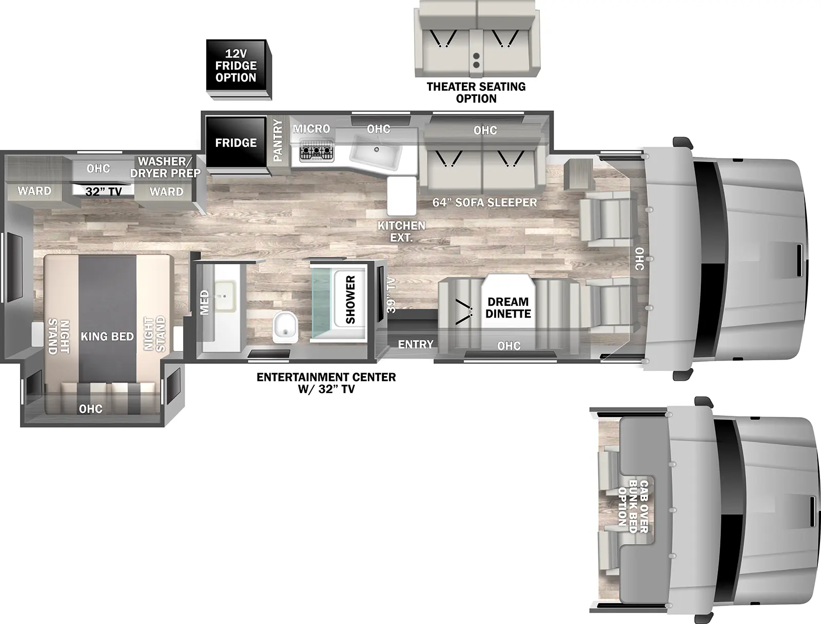 Europa 32KD - DSO Floorplan